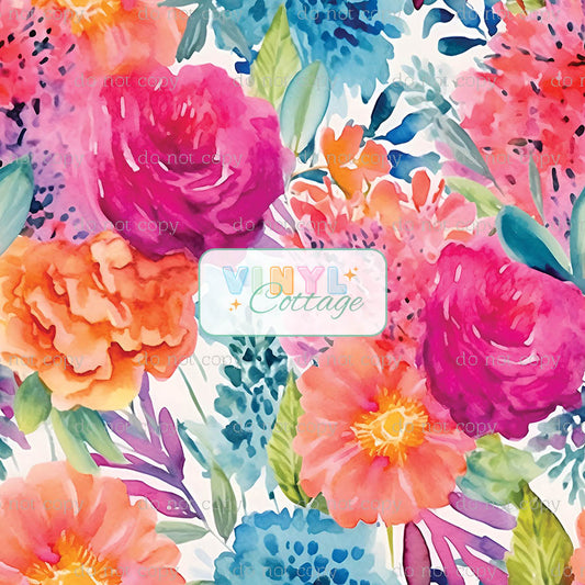 Bold Blooms ~ 1100