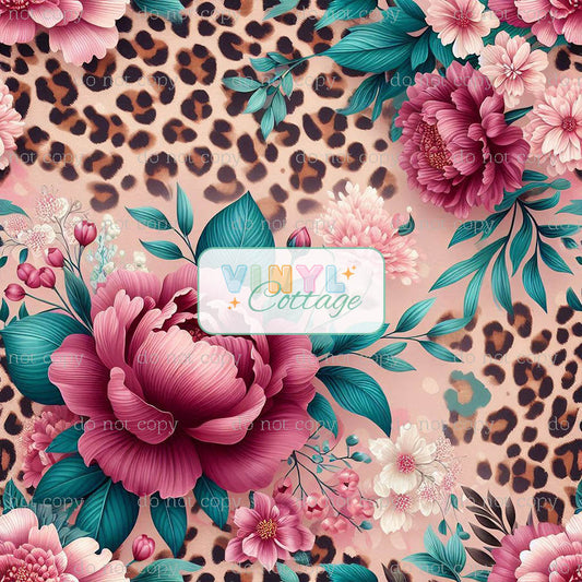 Leopard Peonies ~ 1233