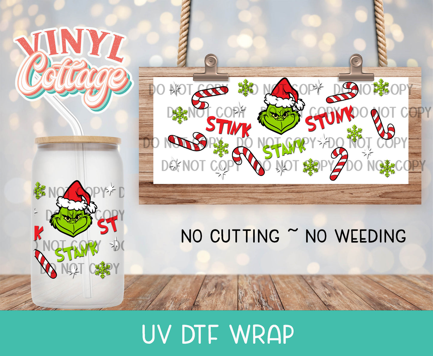 50UV ~  UV DTF Wrap