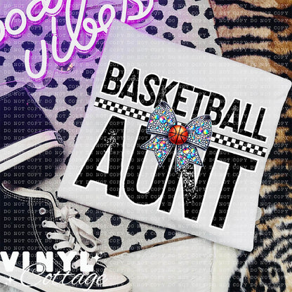 Basketball Aunt ~ DTF Transfer