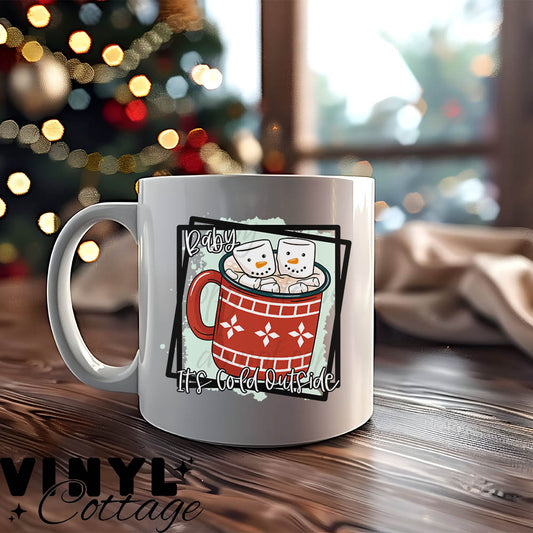 Baby It's Cold Outside ~ UV DTF DECAL