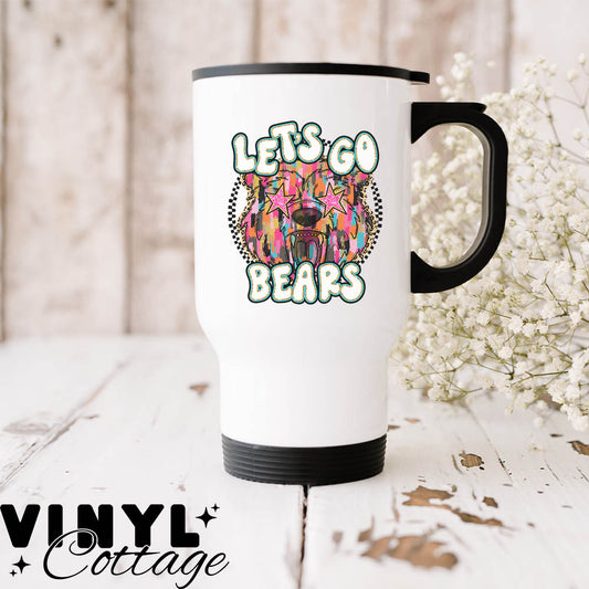 Painted Mascots ~ Bears ~ UV DTF DECAL