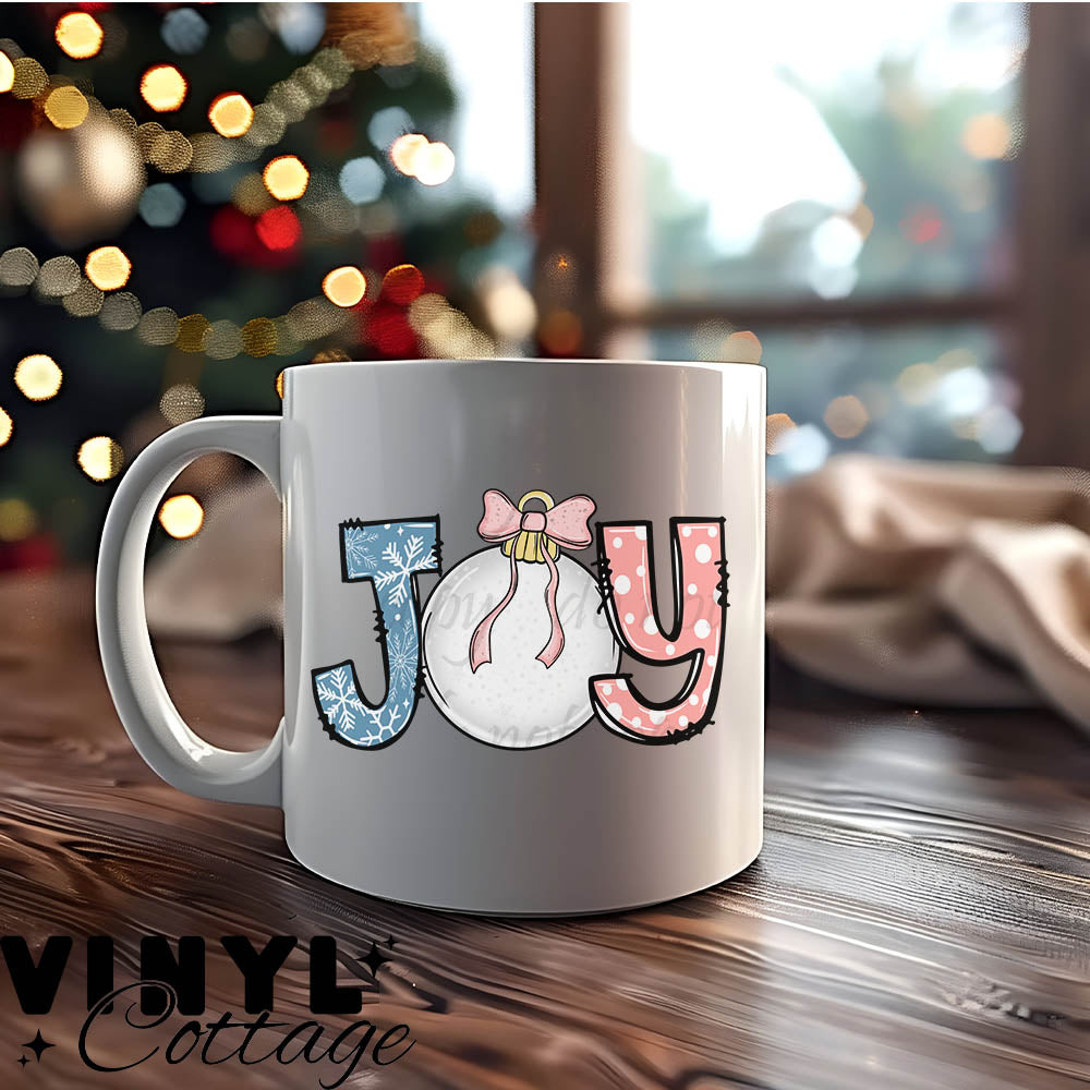 Blue and Pink Joy ~ UV DTF DECAL