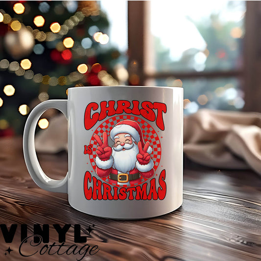 Christ is Christmas ~ UV DTF DECAL