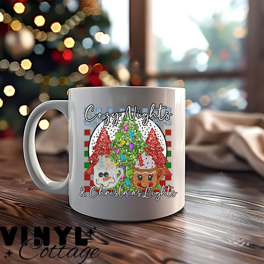 Cozy Nights ~ UV DTF DECAL