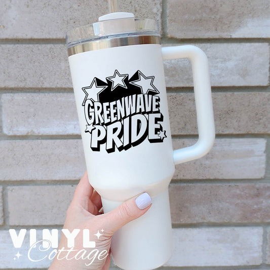 Greenwave Pride ~ UV DTF DECAL