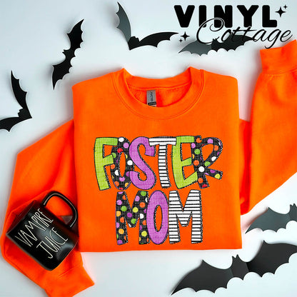 Halloween Names ~ Foster Mom ~ DTF Transfer