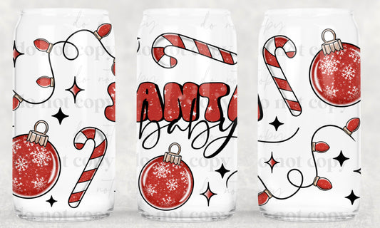 150UV ~  UV DTF Wrap ~ Santa Baby