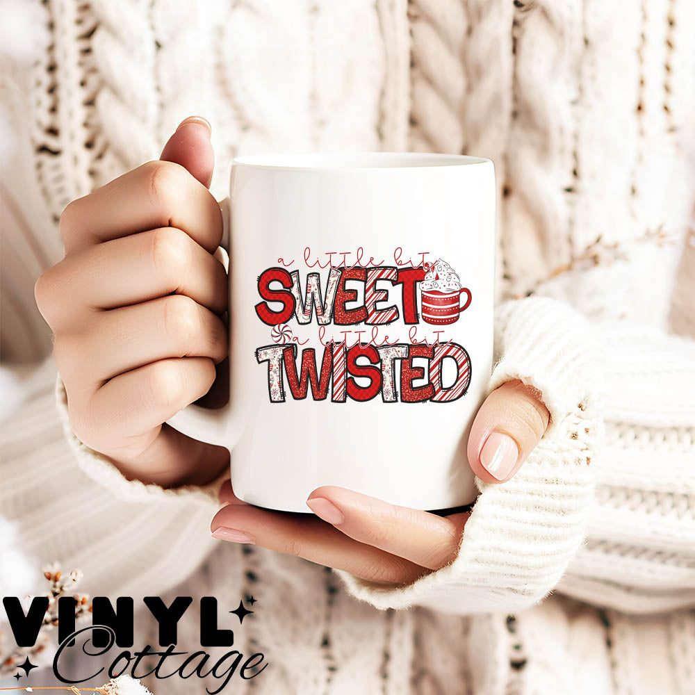 Little Sweet Little Twisted ~ UV DTF DECAL