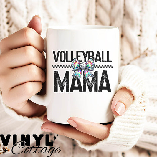 Volleyball Mama ~ UV DTF DECAL