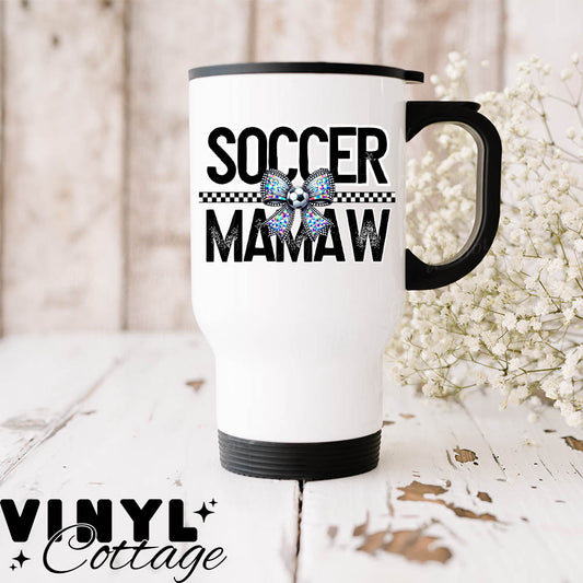 Soccer Mamaw ~ UV DTF DECAL