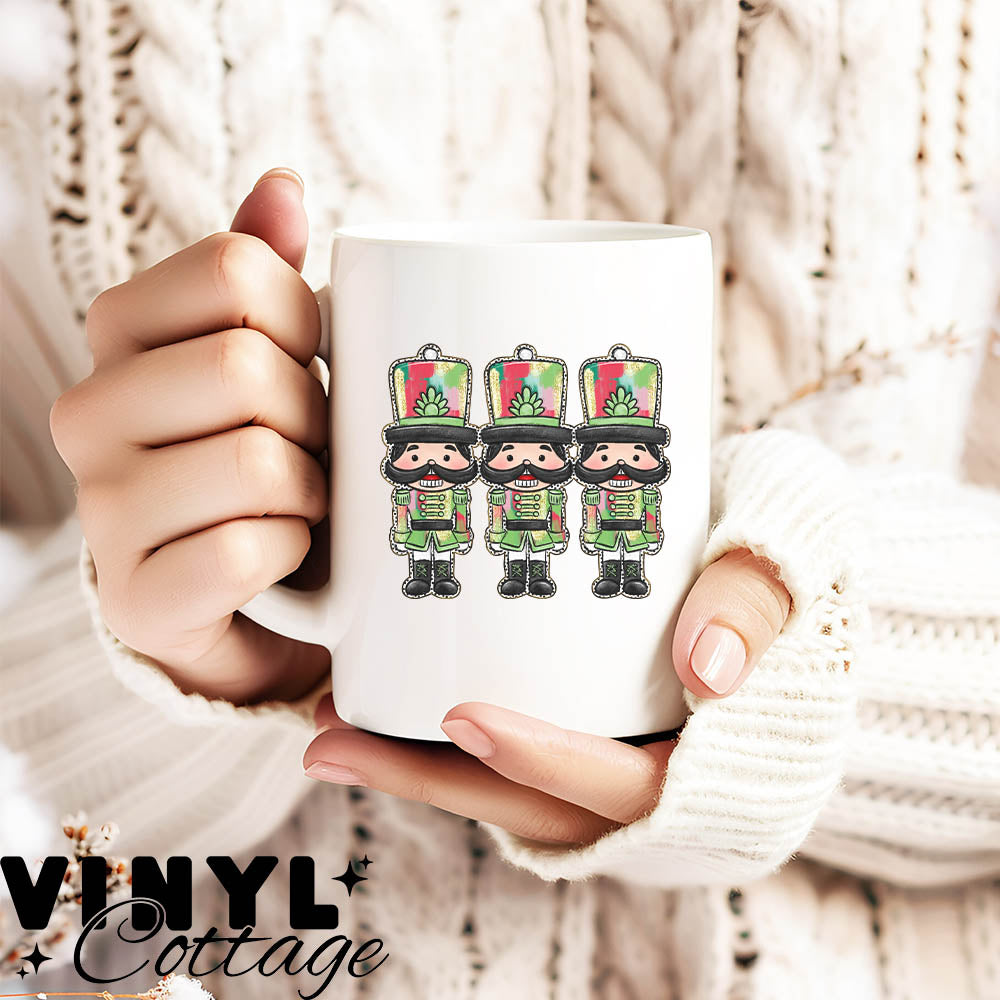 Nutcracker Trio ~ UV DTF DECAL