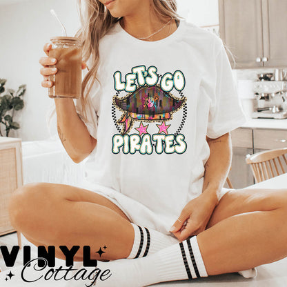 Painted Mascot ~ Pirates ~ DTF Transfer