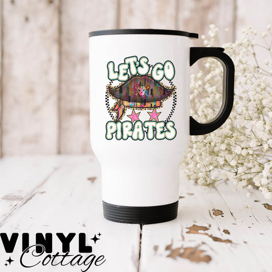 Painted Mascot ~ Pirates ~ UV DTF DECAL