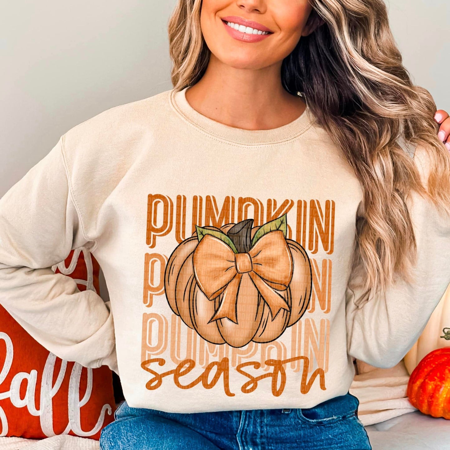 Pumpkin Season ~ DTF Transfer