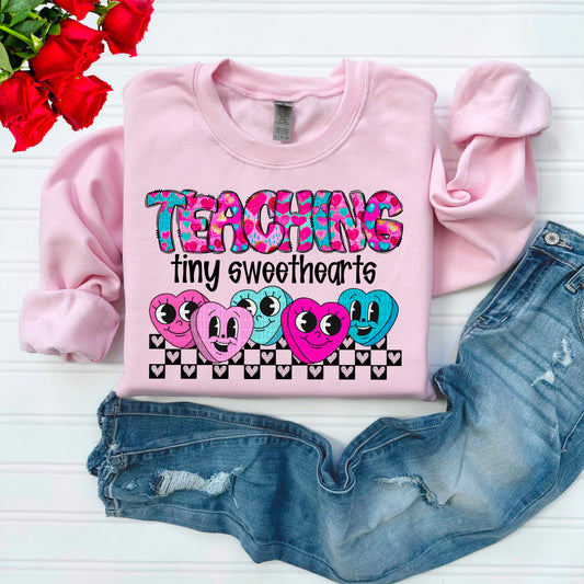 Teaching Tiny Sweethearts ~ DTF Transfer