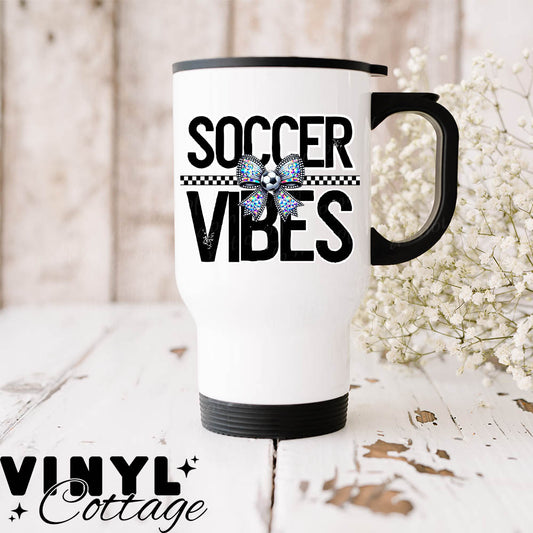 Soccer Vibes ~ UV DTF DECAL