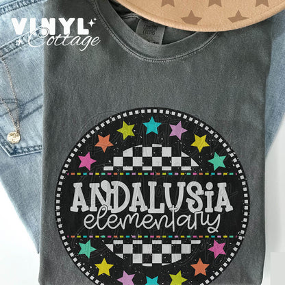 Andalusia Elementary ~ Seeing Stars ~ DTF Transfer