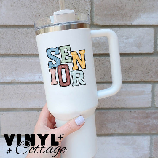 Boho Senior ~ UV DTF Transfer