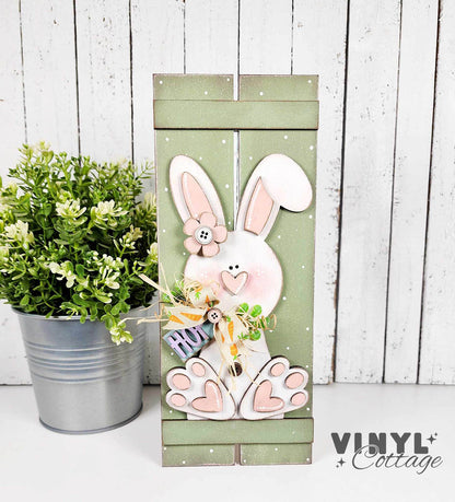 Bunny Table Top Pallet Sign DIY Kit