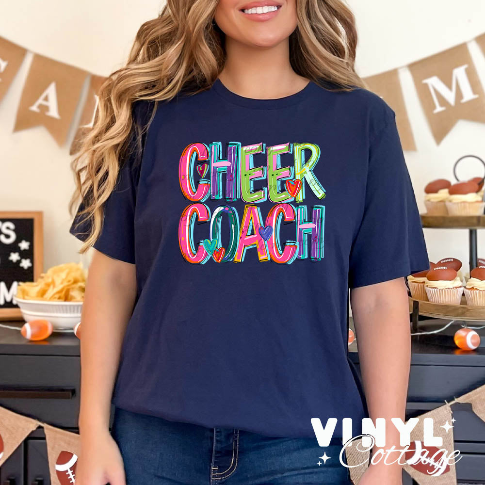 Cheer Coach ~ Cheery Words ~ DTF Transfer