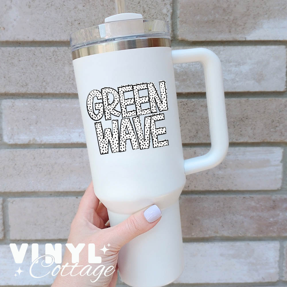 Greenwave ~ Dottie Lou ~ UV DTF DECAL