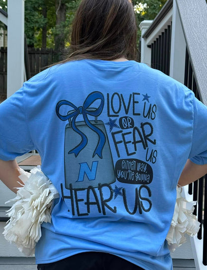 Rams Adult Tee ~ Love Us or Fear Us Tee