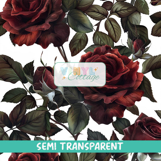 ST47 ~ Semi Transparent ~ Blood Roses