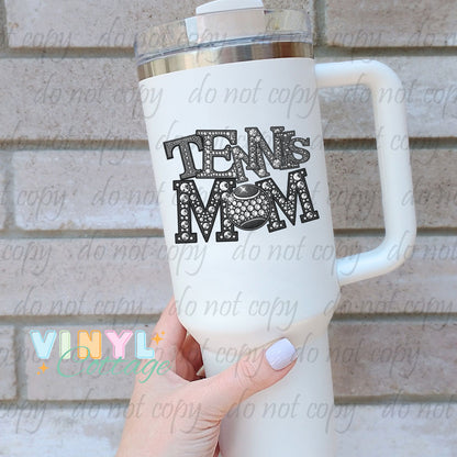 Rhinestone Sports Mom ~ UV DTF Transfers