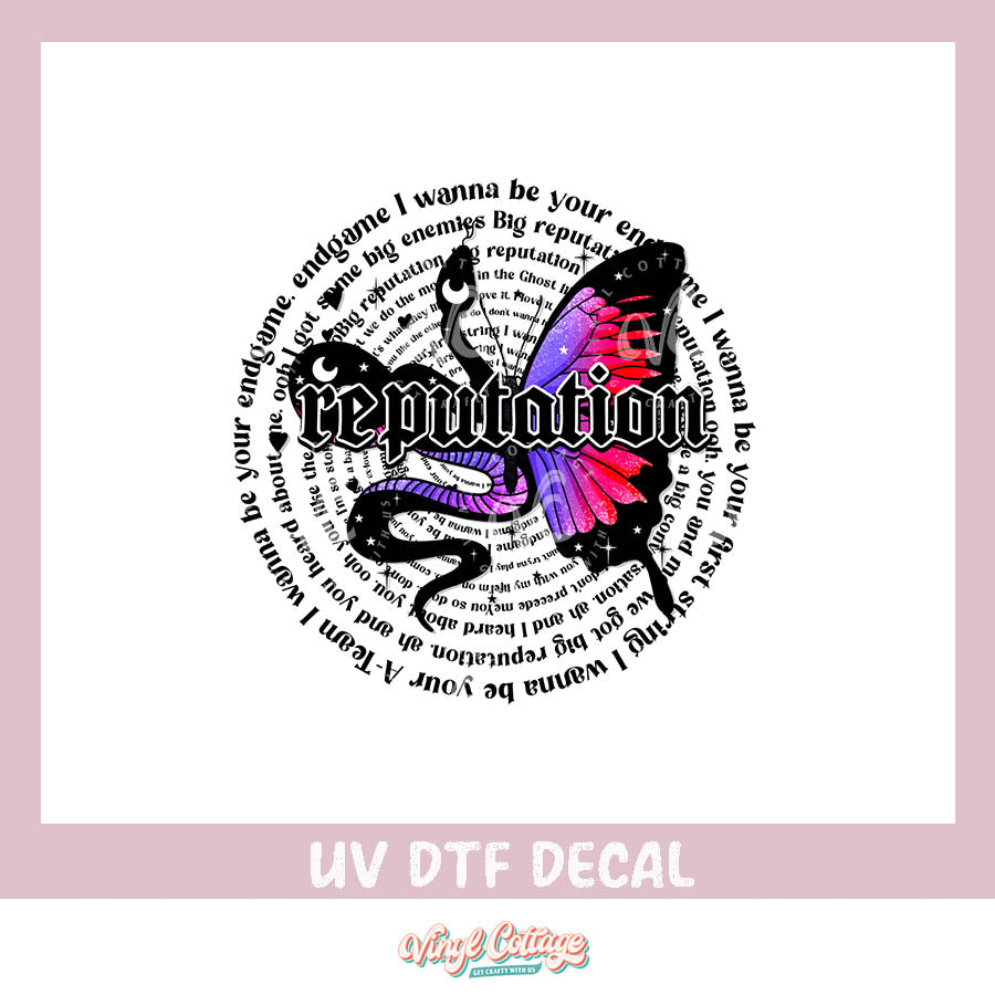 WC333 ~ UV DTF DECAL ~ Rep