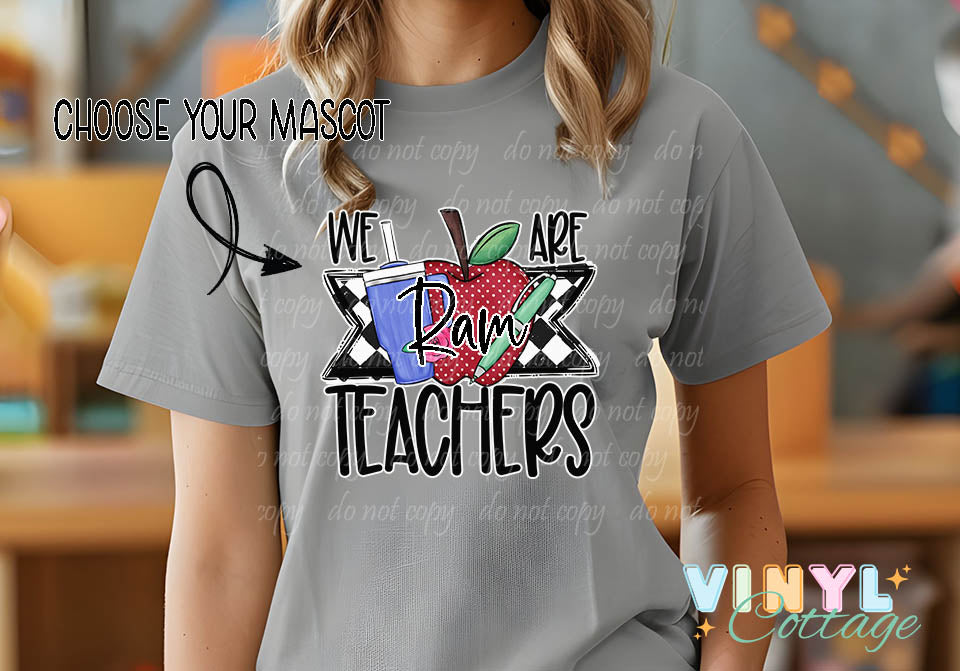 We Are Teachers ~ HTV Transfers ~ TR970