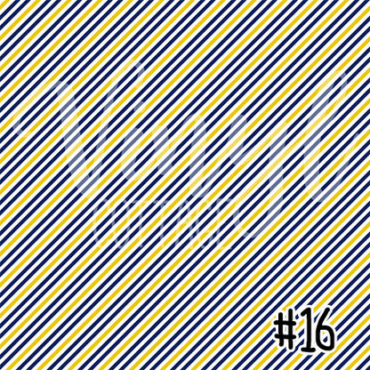 Navy and Yellow Patterns