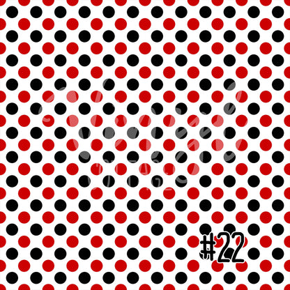 Red and Black Patterns