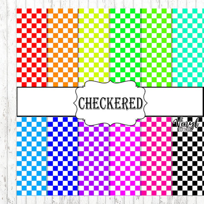 Checkered