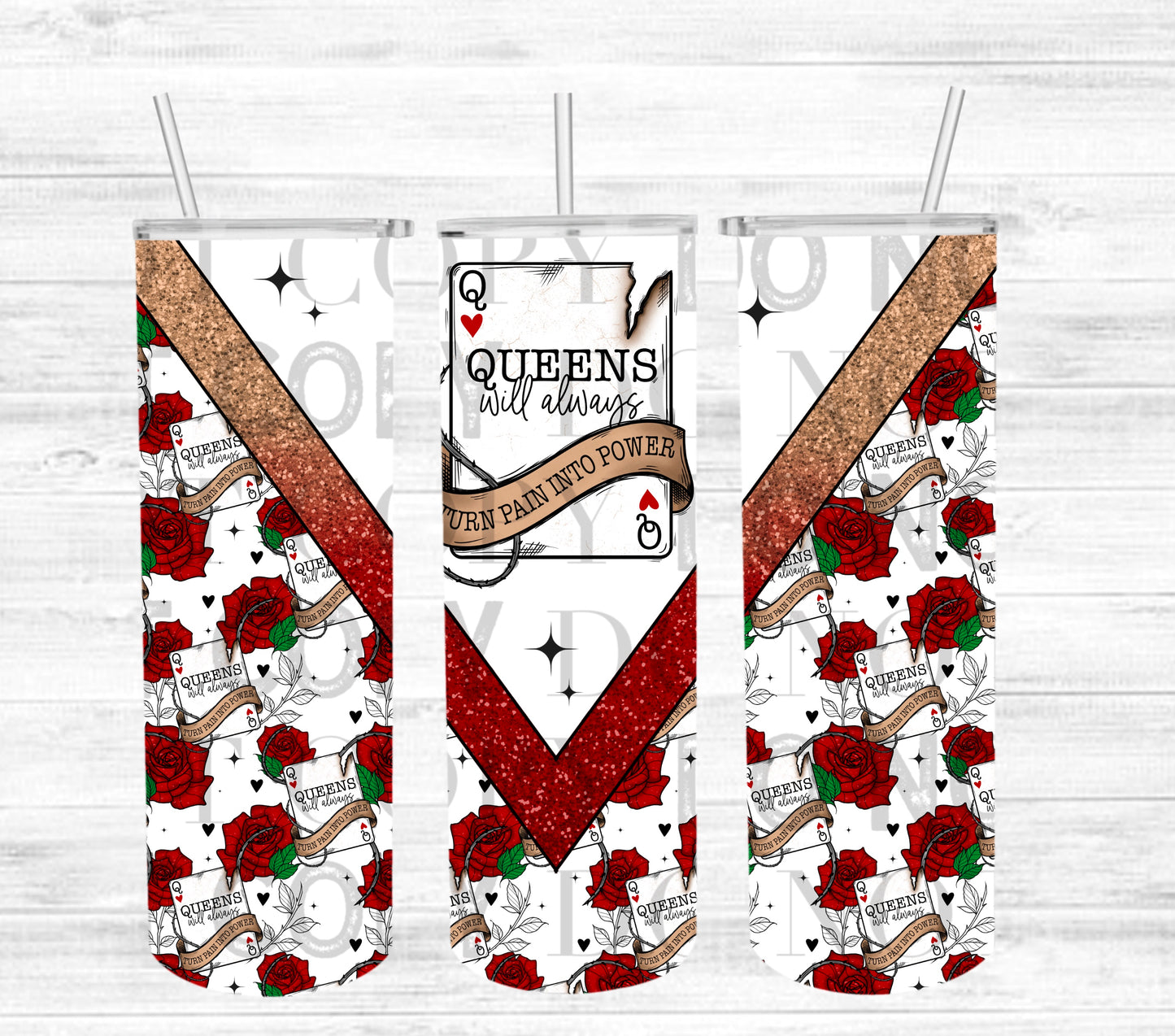 Queens Tumbler Wrap ~ TW31