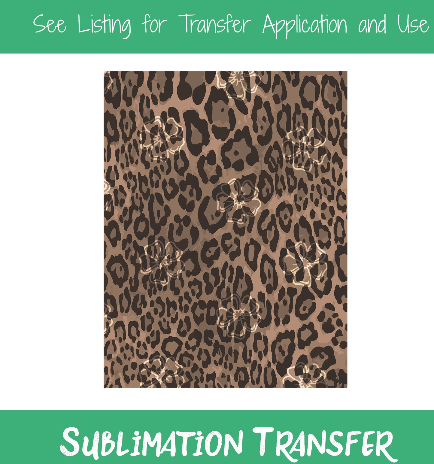 Leopard 03 Sublimation Pattern