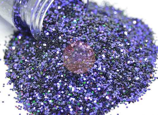 Deep Purple Chunky Color Shifting Glitter