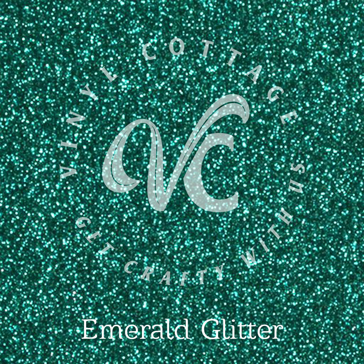 Emerald Glitter HTV