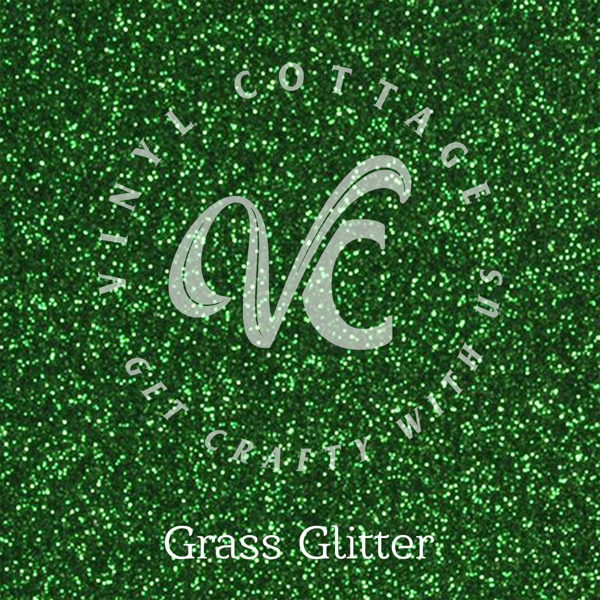 Grass Glitter HTV