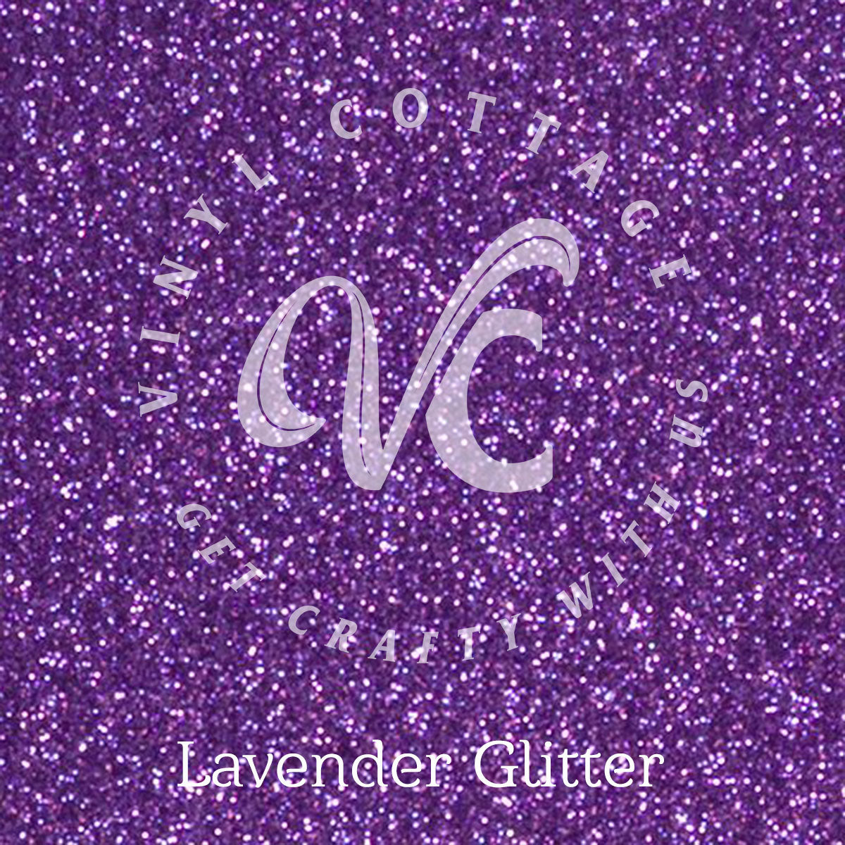 Lavender Glitter HTV