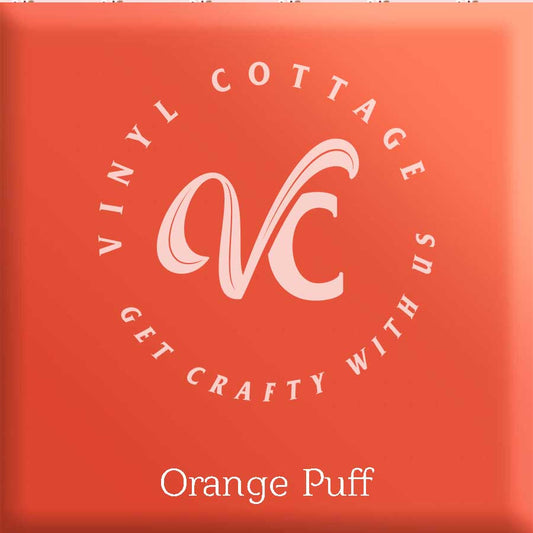 Orange Puff HTV