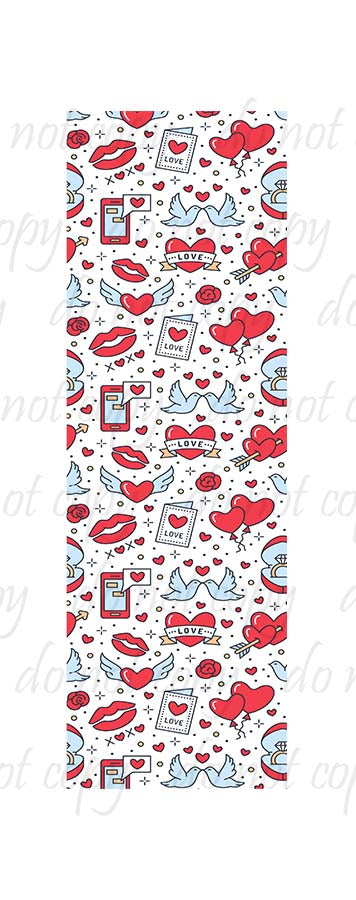 Pen Wraps Valentine