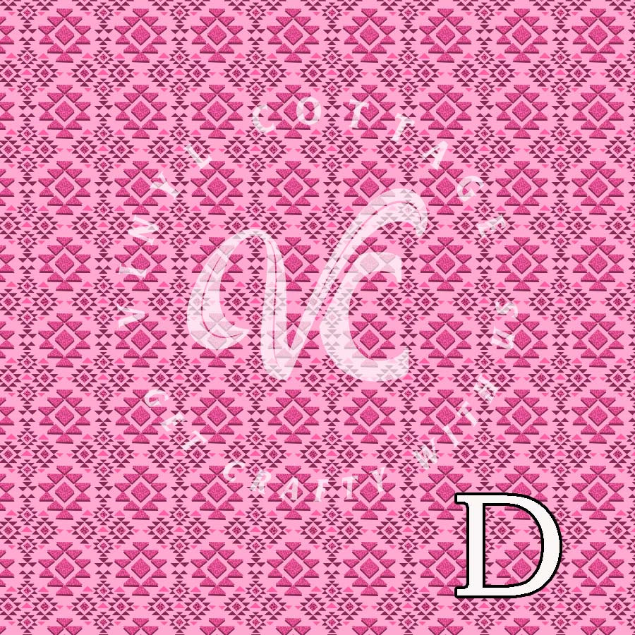 Pink Aztec ~ WE-02